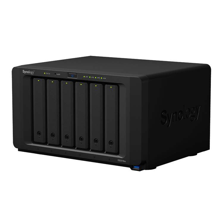 DS3018xs 12TB Synology - 6 bay NAS Storage Diskstation SATA