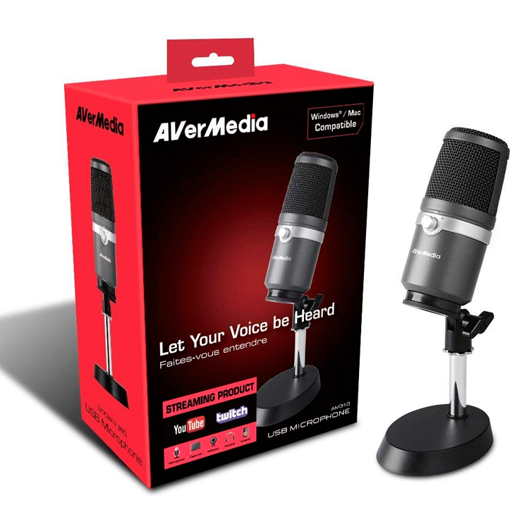 AVerMedia AM310 Microfone USB