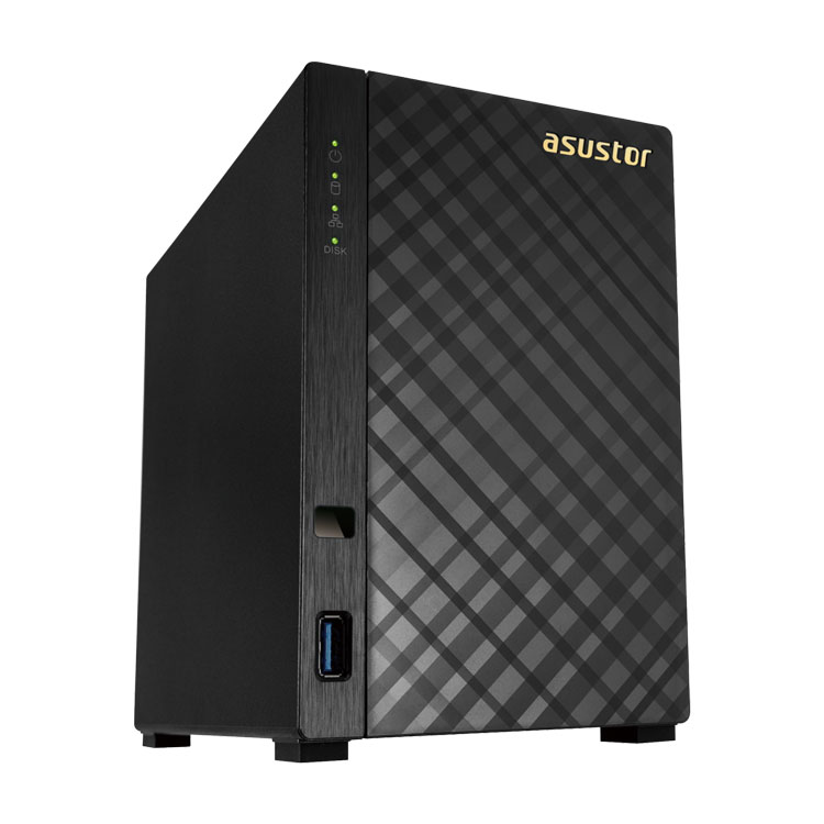 AS3102T 20TB Asustor - Storage NAS 2 baias para hard disks SATA