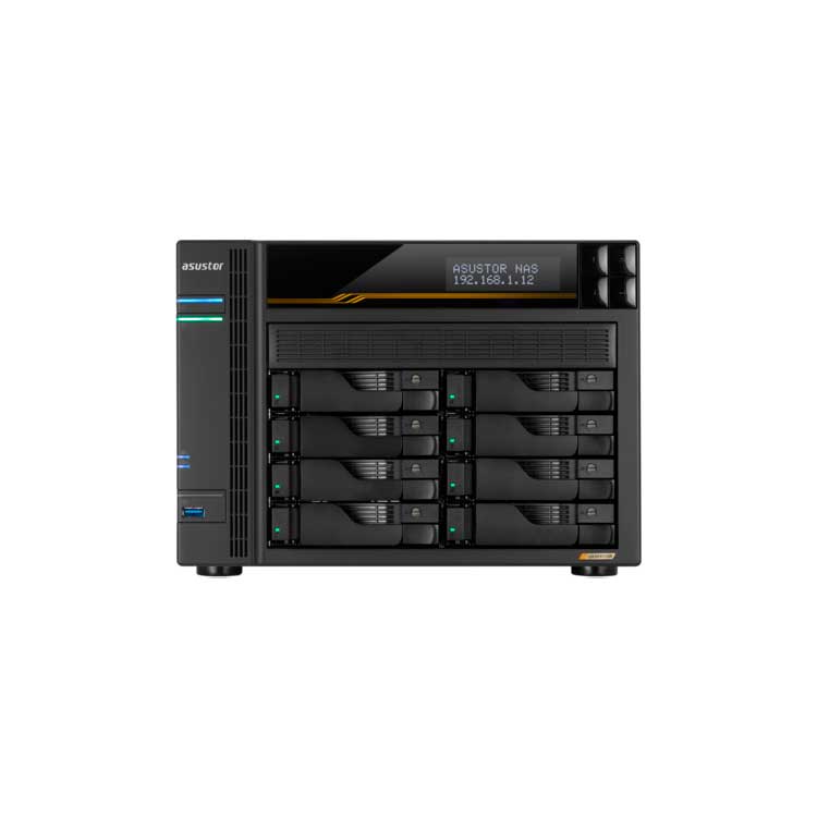 Asustor AS5108T - Storage NAS 8 Baias até 144TB