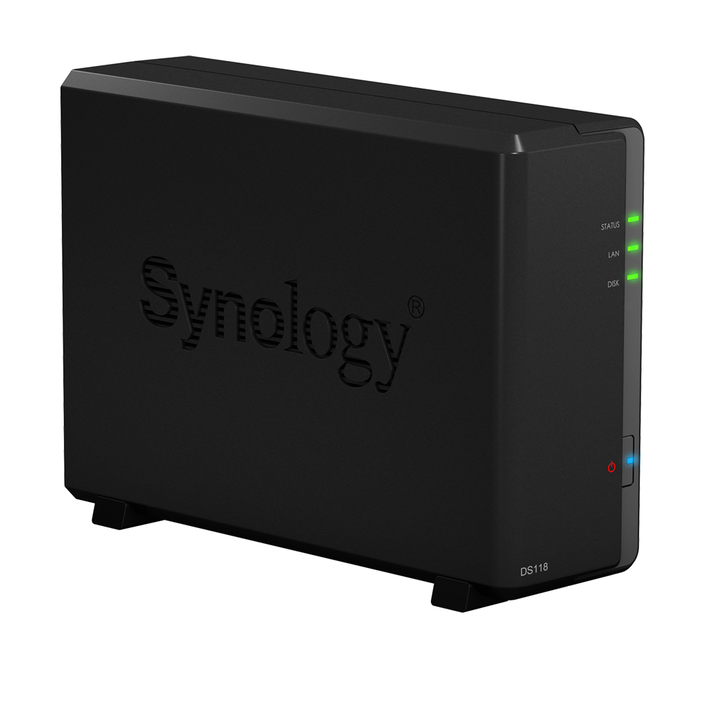 DS118 16TB Synology DiskStation - Servidor de armazenamento 16TB SATA