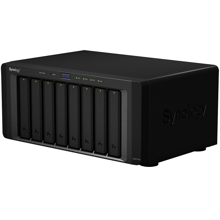 DS2015xs 48TB Synology - Storage NAS 8 Baias DiskStation SATA