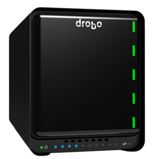 Drobo 5N - NAS Server 5 hard disks SATA até 50TB