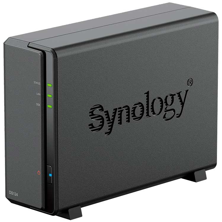 DS120j Synology Diskstation - Storage NAS doméstico 1 Baia até 20TB SATA