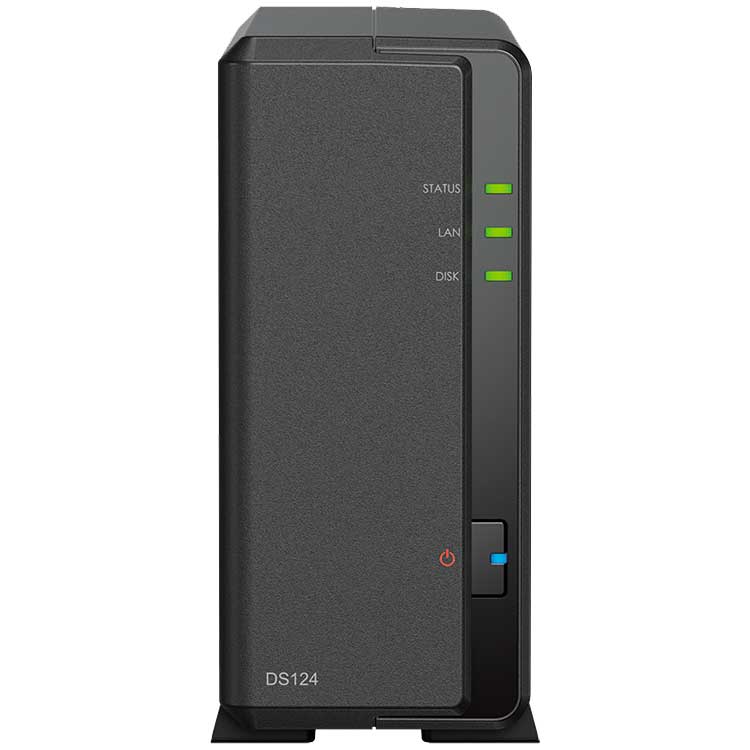 DS120j Synology Diskstation - Storage NAS doméstico 1 Baia até 20TB SATA
