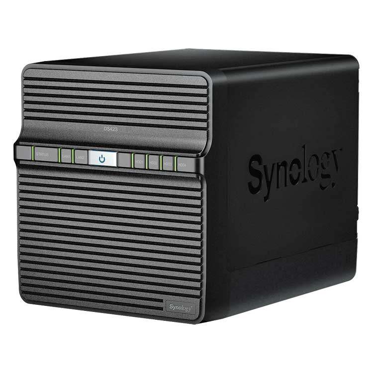 DS423 Synology DiskStation - Storage NAS 4 Bay p/ HDD SATA