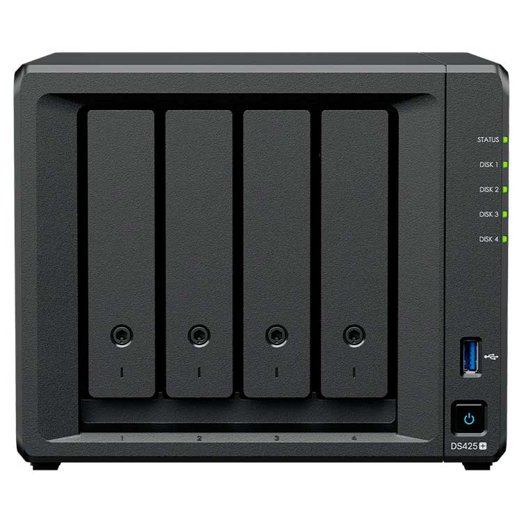 Synology RS819 Rackstation - Storage NAS 4 Baias p/ HDD SATA/SSD