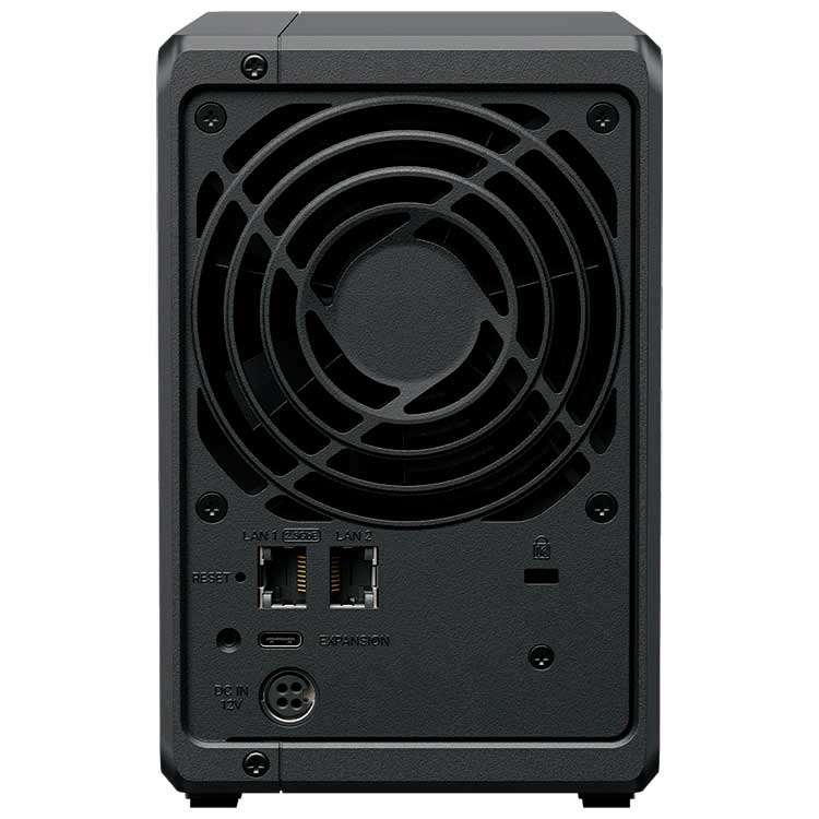 RS217 Synology RackStation - Storage NAS 2 Baias p/ HDD SATA/SSD