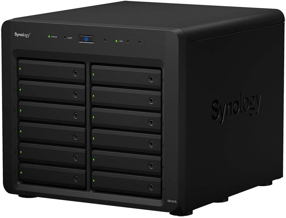 DX1215 Synology Storage JBOD com 12 baias
