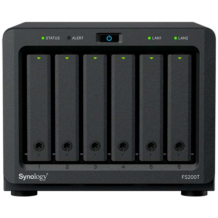 DS1621+ Synology DiskStation - Storage NAS 6 Bay p/ HDD SATA/SSD