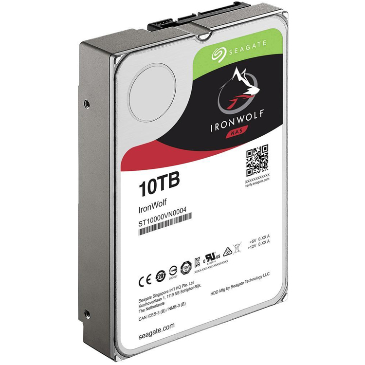 ST10000VN0004 Seagate Disque Dur NAS IronWolf 10To