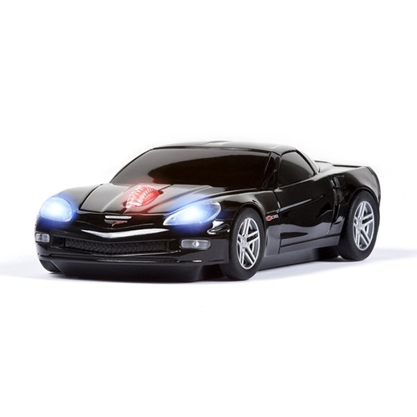 MOUSE WIRELESS CORVETTE PRETO - ROAD MICE