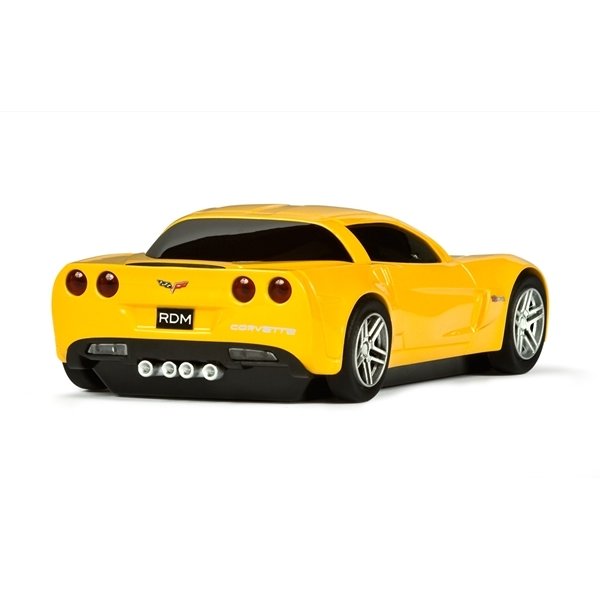 MOUSE WIRELESS CORVETTE AMARELA - ROAD MICE
