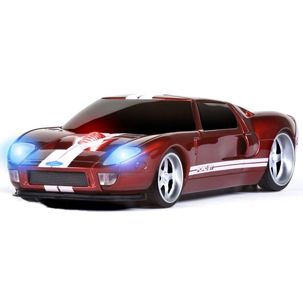 MOUSE WIRELESS FORD GT VERMELHO - ROAD MICE