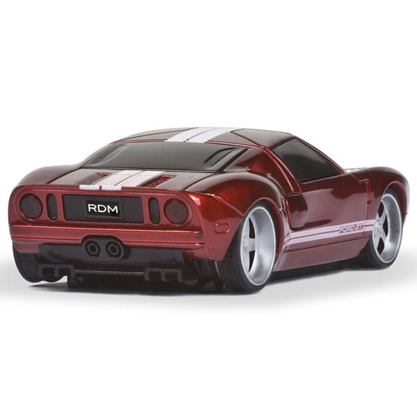 MOUSE WIRELESS FORD GT VERMELHO - ROAD MICE