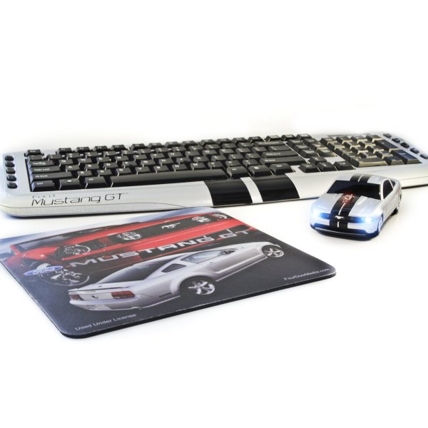 MOUSE WIRELESS MUSTANG PRATA - ROAD MICE