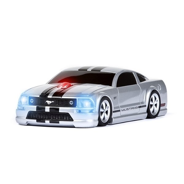 MOUSE WIRELESS MUSTANG PRATA - ROAD MICE