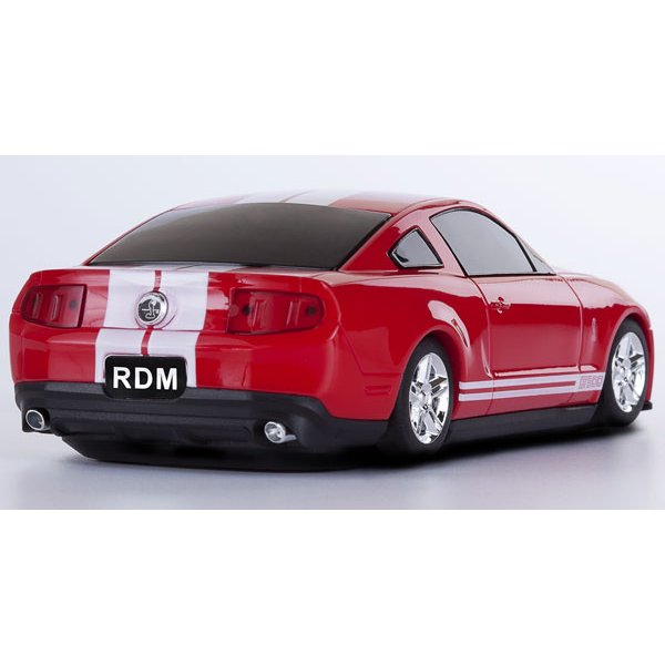 MOUSE WIRELESS SHELBY GT500 VERMELHO/BRANCO - ROAD MICE