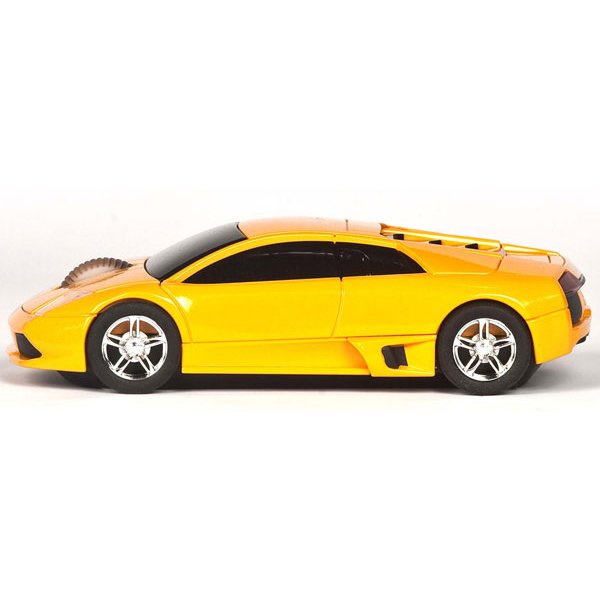 MOUSE WIRELESS LAMBORGHINI AMARELO - ROAD MICE