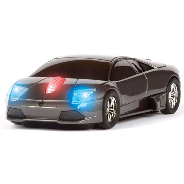 MOUSE WIRELESS LAMBORGHINI REVENTON CINZA - ROAD MICE