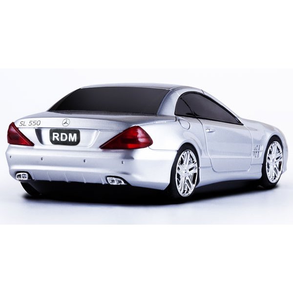 MOUSE WIRELESS MERCEDES BENZ SL550 PRATA - ROAD MICE