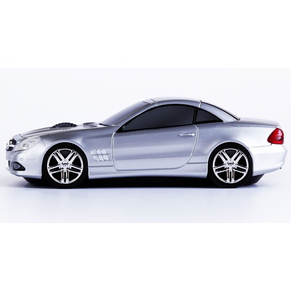 MOUSE WIRELESS MERCEDES BENZ SL550 PRATA - ROAD MICE