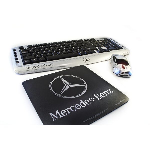 MOUSE WIRELESS MERCEDES BENZ SL550 PRATA - ROAD MICE