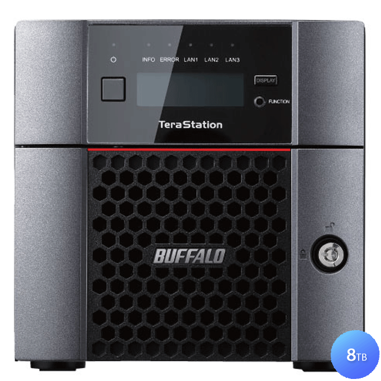 TS6400DN0802 Buffalo TeraStation - 8TB Storage NAS 2 Bay