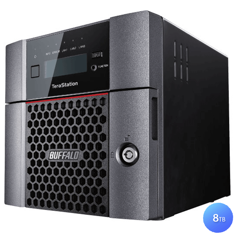 TS6400DN0802 Buffalo TeraStation - 8TB Storage NAS 2 Bay