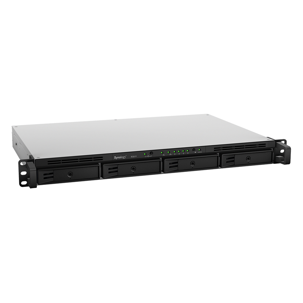 Synology RS819 Rackstation - Storage NAS 4 Baias até 40TB SATA