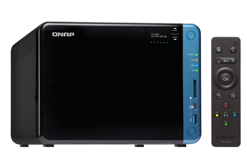 TS-653B Qnap 6TB - Storage NAS 6 baias para discos SATA