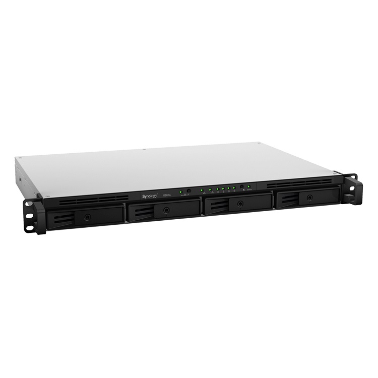  RS816 4TB Synology NAS Server 4 baias para hard drives SATA