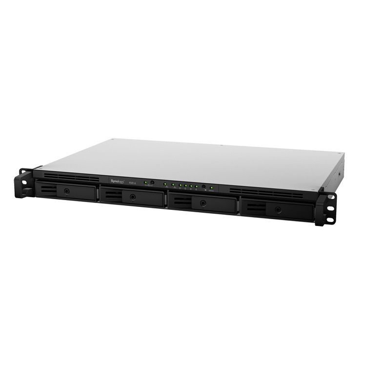  RS816 20TB Synology NAS Server 4 baias para hard drives SATA