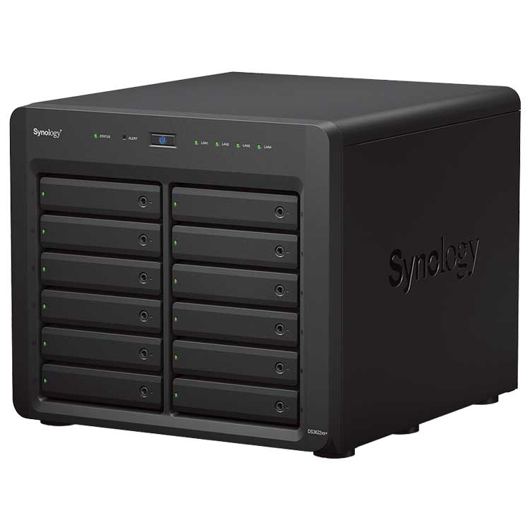 DS3622xs+ 96TB Synology - Storage NAS 12 Baias p/ Hard disks SATA