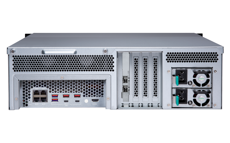TVS-1672XU-RP 96TB Qnap - Storage NAS 3U 16 baias Rackmount SATA