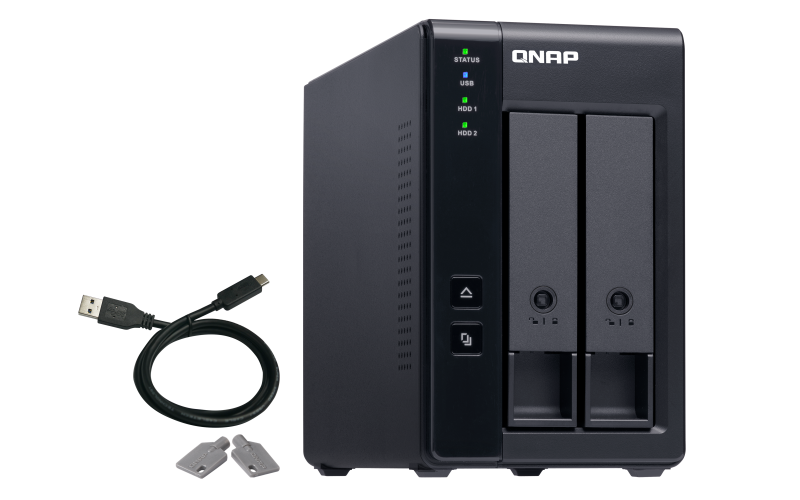 TR-002 24TB Qnap - Gabinete de expansão JBOD RAID USB-C