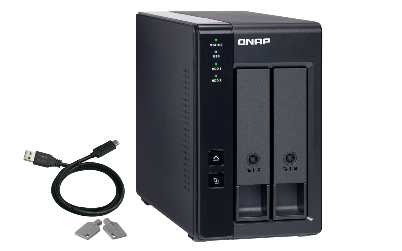 TR-002 36TB Qnap - Gabinete de expansão JBOD RAID USB-C