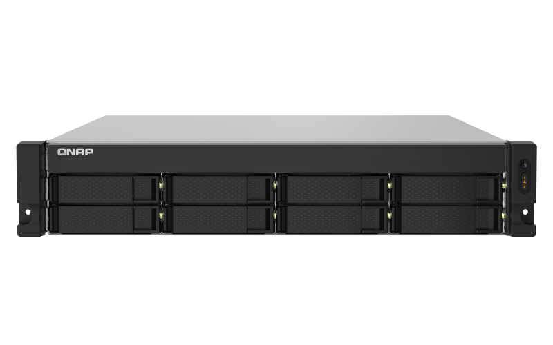TS-832PXU-RP 144TB Qnap - Servidor NAS 8 Bay p/ HDD SSD Rackmount SATA
