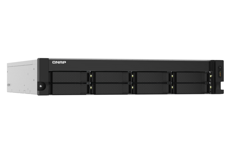 TS-832PXU-RP 128TB Qnap - Servidor NAS 8 Bay p/ HDD SSD Rackmount SATA