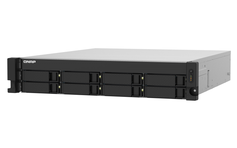 TS-832PXU-RP 128TB Qnap - Servidor NAS 8 Bay p/ HDD SSD Rackmount SATA