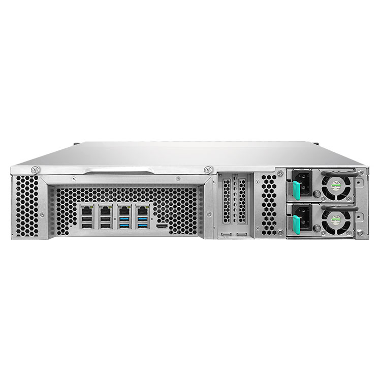 TS-1273AU-RP Qnap - Storage NAS Rackmount 12 baias SATA até 192TB