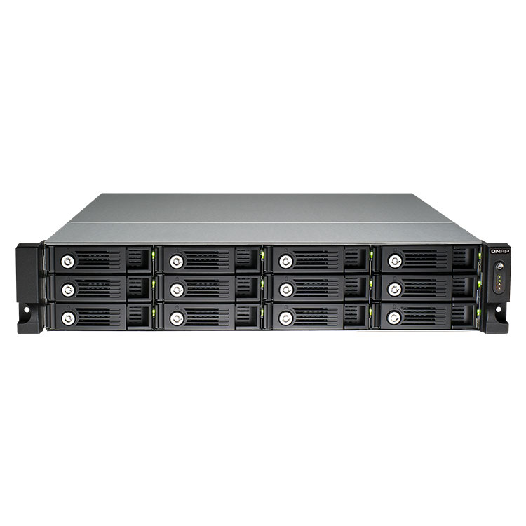 TS-1273AU-RP Qnap - Storage NAS Rackmount 12 baias SATA até 192TB