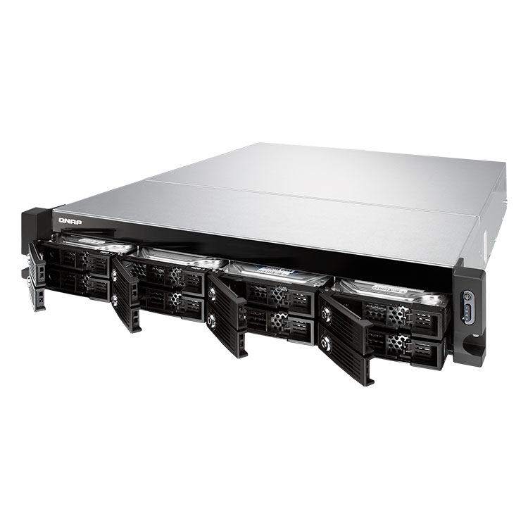 TVS-871U-RP Qnap - NAS storage rackmount para discos SATA 80TB