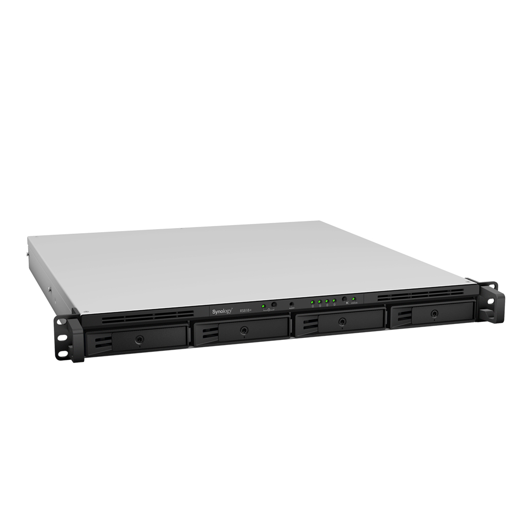RS818RP+ Synology Rackstation - Storage NAS p/ HDD SATA/SSD
