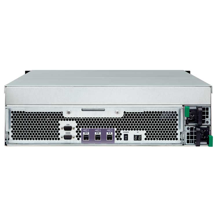 Qnap TS-EC1680U R2 - 16 bay NAS rackmount até 192TB SATA