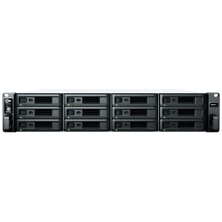 RS2421+ Synology Rackstation - Storage NAS 12 Baias p/ HDD SATA/SSD