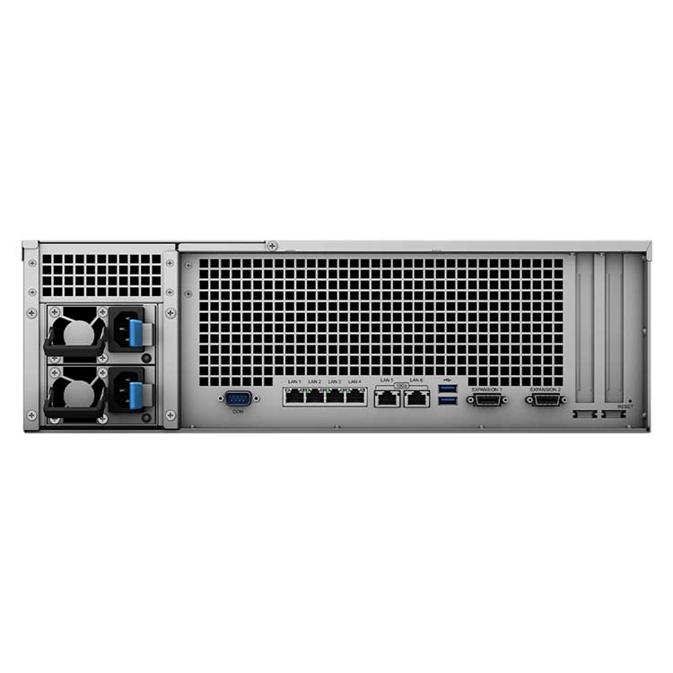 RS4021xs+ 32TB RackStation Synology - Storage NAS 16 Baias SATA/SSD