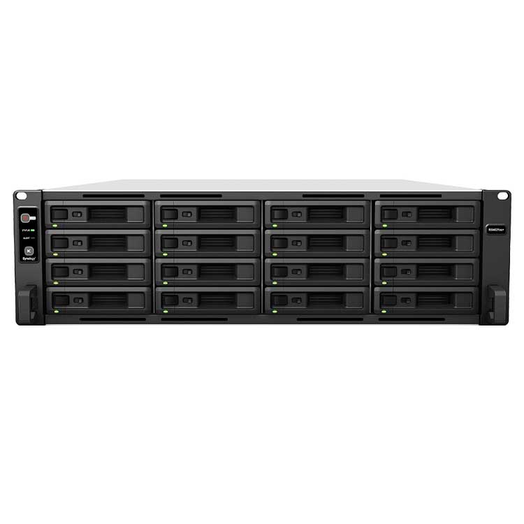 RS4021xs+ 64TB RackStation Synology - Storage NAS 16 Baias SATA/SSD