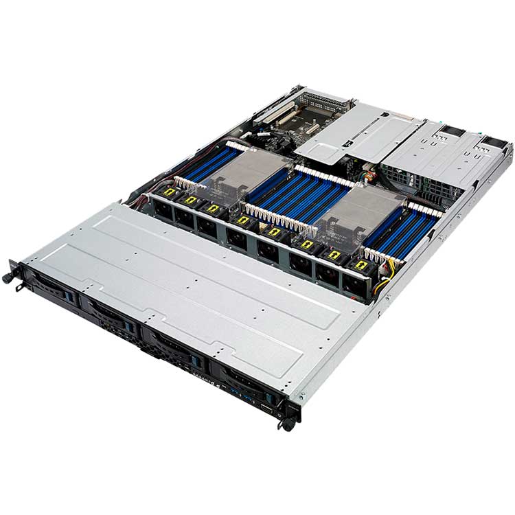 ASUS RS700A-E9-RS4 Asus - Servidor 1U AMD Epyc rackmount SATA/SAS/SSD