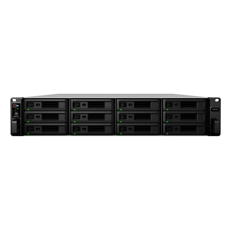 SA3200D Synology Rackmount - Storage NAS 12 Baias até 192TB